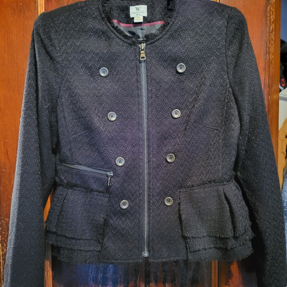 Black knit blazer/jacket from JcPenny